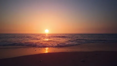 Sunset &amp; Sea Stock Footage 157831408