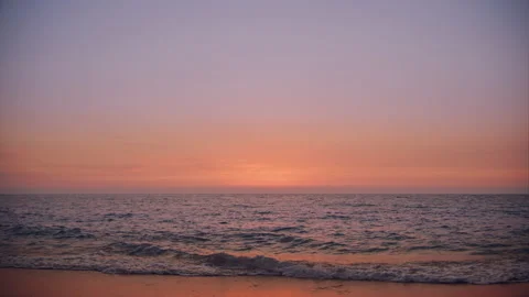 Sunset &amp; Sea Stock Footage 157838248