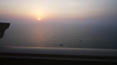 Sunset at sea Video stock 162167959