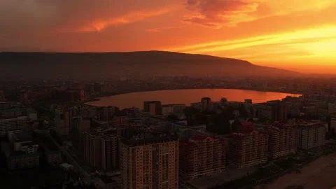 Sunset at sea Video stock 171996486