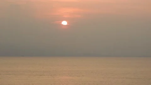 Sunset at sea Stock Footage 203919203
