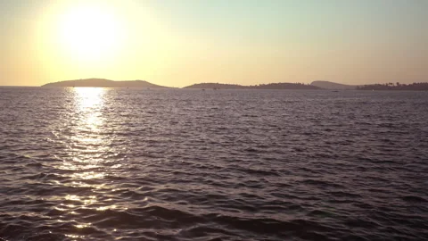 Sunset at sea 動画素材 247262317