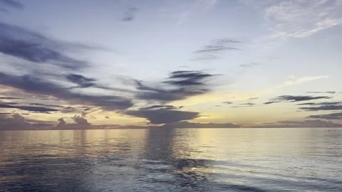 Sunset Sea 库存影片 254640495