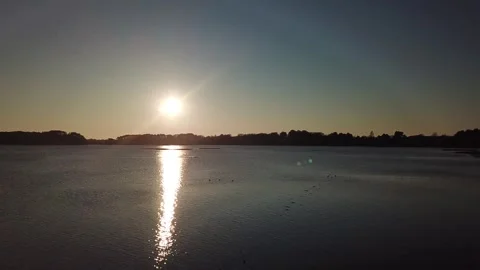 Sunset at sea 動画素材 285218794