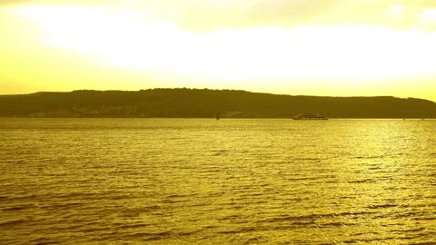 Sunset at sea Vidéo 297660222