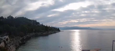 Sunset Sea Stock Footage 317281082