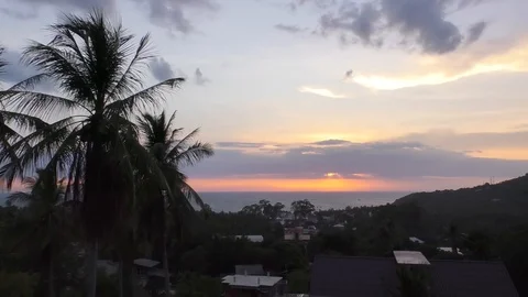 Sunset at sea i Stock Footage 112660444