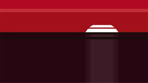 Sunset at the sea Stock Illustration