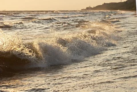 Sunset sea Stock Photos