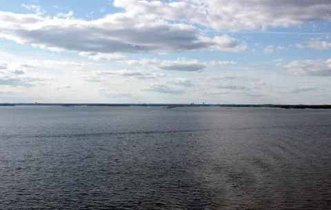 Sunset on the sea Stock Photos