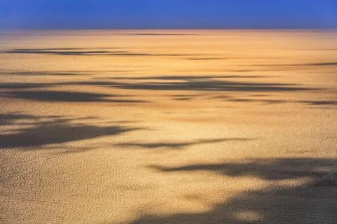 Sunset on the sea Stock Photos