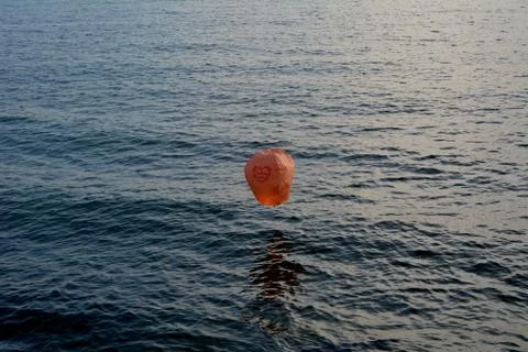 Sunset on the sea Stock Photos