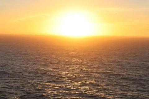 Sunset at sea Stock Photos