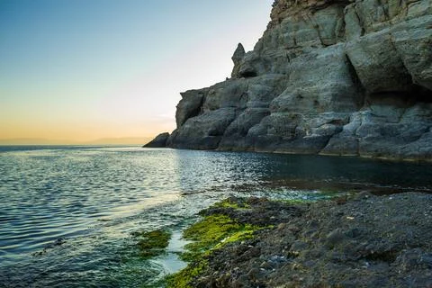 Sunset at the sea Stock Photos