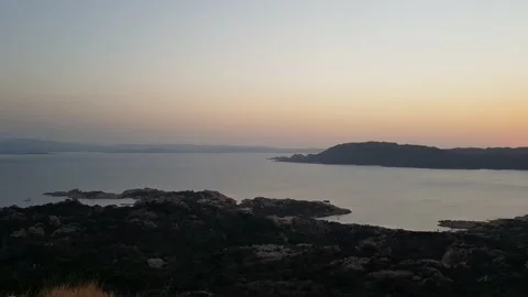 Sunset sea Sardinia Stock Footage 162049794