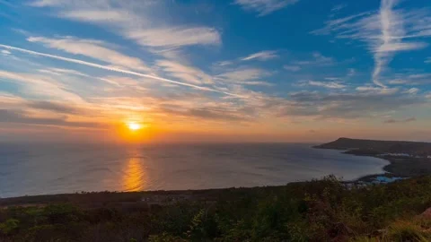 Sunset sea Skyline Stock-Footage 272181459