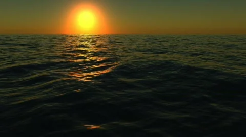 Sunset sea timelapse Video stock 649997