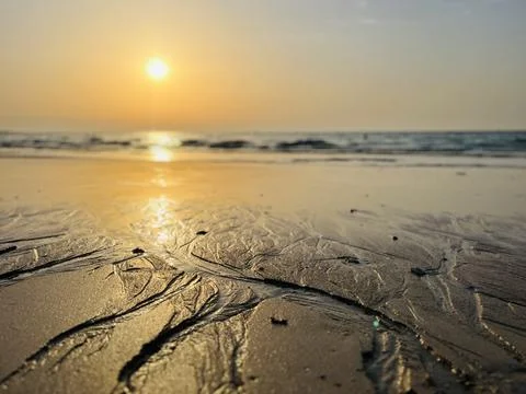 Sunset sea view Foto stock