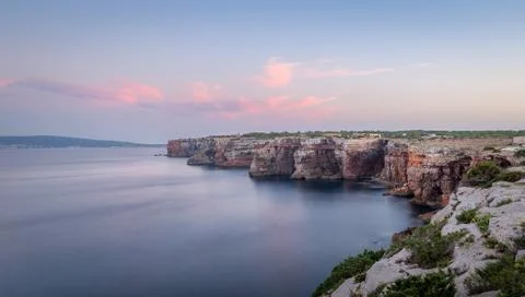 Sunset seascape Stock Photos