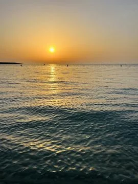 Sunset seascape Foto stock