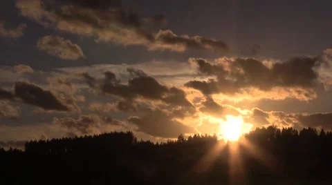 Sunset, Seattle, WA Vídeo Stock 45294813