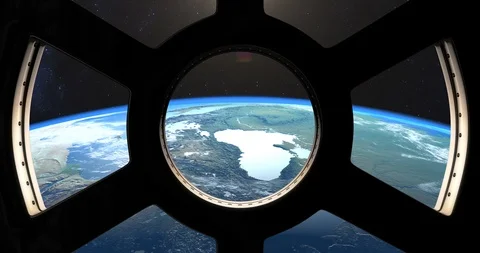 Sunset seen from the ISS Vídeos de archivo 85923478