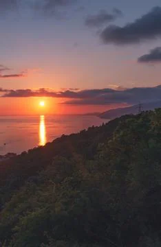 Sunset Serenity Stock Photos