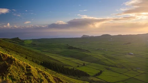 Sunset from Serra do Cume Viewpoint Stock Footage 103694777