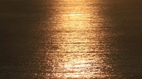 Sunset with Ship Video stock 58861386