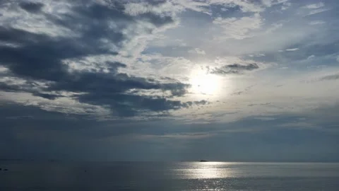 Sunset shore Stock Footage 132056945