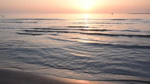 Sunset by the shore Stock-Footage 149691306