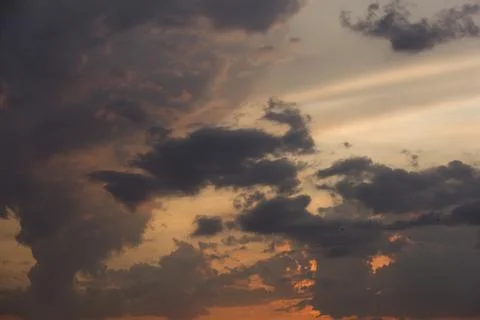 The sunset sky 2 Stock Photos