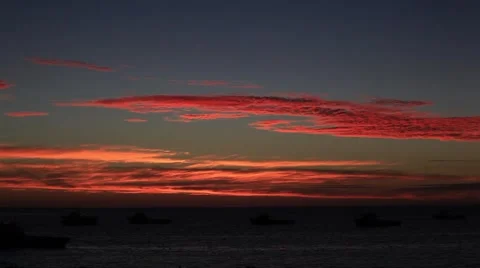 Sunset Sky 20x Stock Footage 1182704