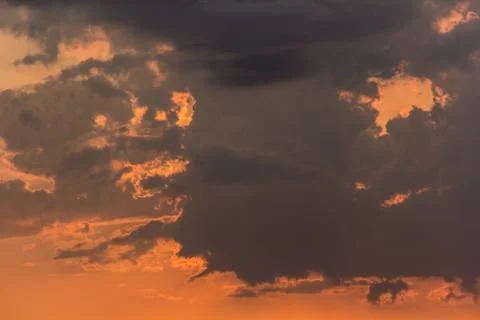 The sunset sky 3 Stock Photos