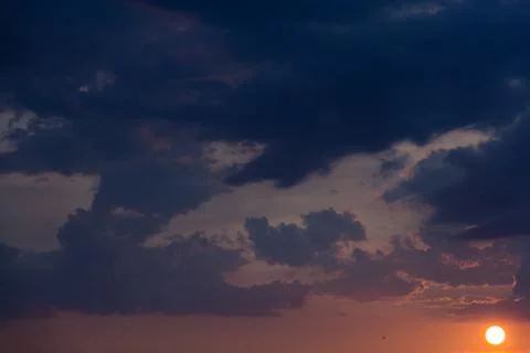 The sunset sky-8 Stock Photos