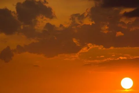 The sunset sky 9 Stock Photos