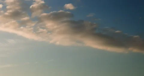 Sunset sky and clouds timelapse Video stock 240349747