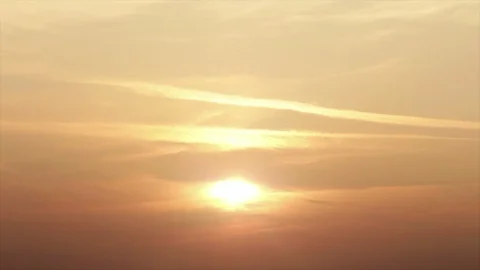 Sunset Sky Background Stock Footage 103041614
