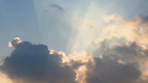 Sunset sky background. Stock Footage 119506983