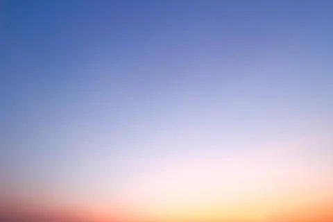 Sunset sky background. Stock Photos