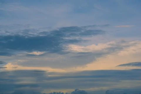 Sunset sky background Stock Photos