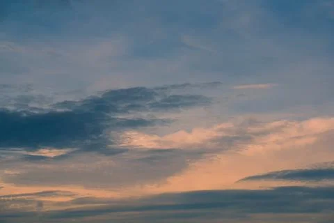 Sunset sky background Stock Photos