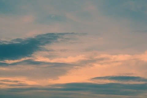 Sunset sky background Stock Photos