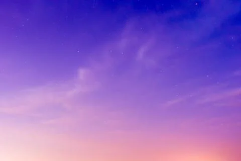 Sunset sky background Foto stock