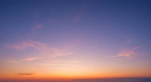 Sunset sky background Stock Photos