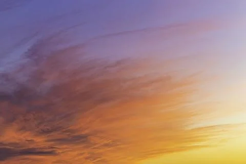 Sunset sky backgrounds for 3D rendering. Foto stock