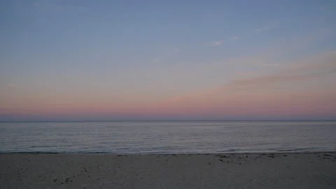 Sunset Sky on Beach B Continuous Sequence Pt1 of 40 Stock Footage 240520777