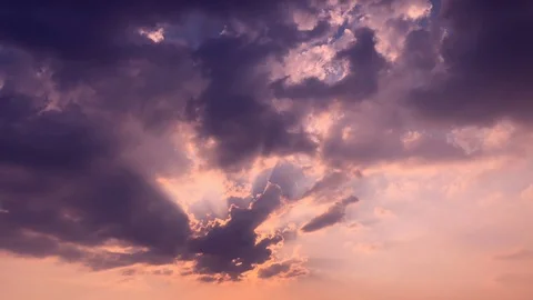 Sunset sky cloud Stock Footage 107199753