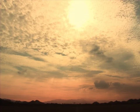 Sunset  sky cloud Vídeos de archivo 111293617