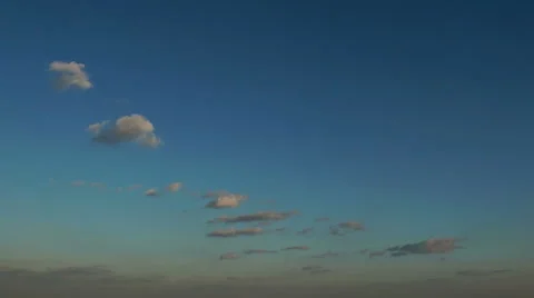 Sunset Sky with Clouds Stock Footage 49193005